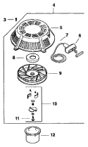 Page S Diagram and Parts List for 1332G 55AD210Q195 - 2001 MTD Lawn Mower