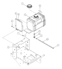 Page T Diagram and Parts List for 1332G 55AD210Q195 - 2001 MTD Lawn Mower
