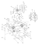 Part Location Diagram of 01003048-0637 MTD Bumper-Deck 32"