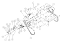 Page U Diagram and Parts List for 1336G 55AE210R195 - 2001 MTD Lawn Mower