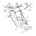 Page G Diagram and Parts List for 1336G 55AE210R195 - 2001 MTD Lawn Mower