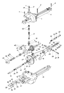 Part Location Diagram of 717-0771A MTD Axle R.H.