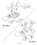 Page A Diagram and Parts List for 133C450E129 1993 MTD Lawn Tractor