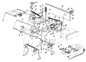 Part Location Diagram of 983-0003 MTD Deck Lift-Down Stop