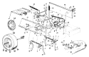Page B Diagram and Parts List for 133I600F000 1993 MTD Lawn Tractor