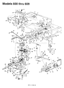 Part Location Diagram of 732-0716D Husky Spring-Extension