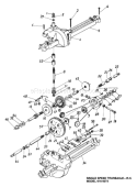 Page J Diagram and Parts List for 133I677F033 7007040 -1993 MTD Lawn Tractor