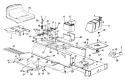 Page G Diagram and Parts List for 133K679G371 1993 MTD Lawn Tractor
