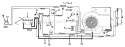 Part Location Diagram of 629-0107 MTD Wire Harness W/Ammeter (15 H.P. Tec )
