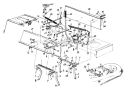 Page B Diagram and Parts List for 133P670G129 1993 MTD Lawn Tractor
