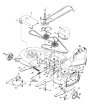 Page A Diagram and Parts List for 133P679H026 1993 MTD Lawn Tractor