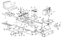 Page G Diagram and Parts List for 133P679H026 1993 MTD Lawn Tractor