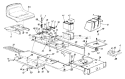 Page G Diagram and Parts List for 133Q678H736 4803110 -1993 MTD Lawn Tractor