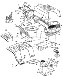 Part Location Diagram of 783-0250 MTD Hood