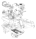 Page E Diagram and Parts List for 134B560B336 1994 MTD Lawn Tractor