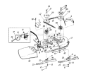 Page A Diagram and Parts List for 134I600F000 1994 MTD Lawn Tractor