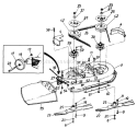 Page A Diagram and Parts List for 134L670F033 1994 MTD Lawn Tractor