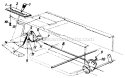 Page G Diagram and Parts List for 134L670G000 1994 MTD Lawn Tractor