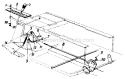 Page G Diagram and Parts List for 134L673G713 1994 MTD Lawn Tractor