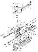 Page J Diagram and Parts List for 134M679G713 1994 MTD Lawn Tractor