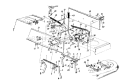 Page B Diagram and Parts List for 134O699G000 1994 MTD Lawn Tractor