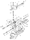 Page J Diagram and Parts List for 134P660G000 1994 MTD Lawn Tractor