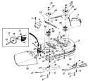 Page A Diagram and Parts List for 134L660G000 1994 MTD Lawn Tractor