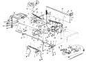 Page C Diagram and Parts List for 134R619G000 1994 MTD Lawn Tractor