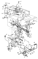 Page E Diagram and Parts List for 134R617G000 1994 MTD Lawn Tractor
