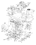 Page G Diagram and Parts List for 134Y470F336 1994 MTD Lawn Tractor