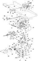 Page F Diagram and Parts List for 135-511-054 1985 MTD Lawn Tractor