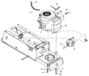Page K Diagram and Parts List for 135-600-002 1995 MTD Lawn Tractor