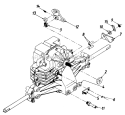 Page O Diagram and Parts List for 135-600-002 1995 MTD Lawn Tractor