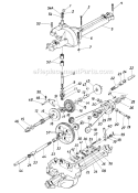 Page A Diagram and Parts List for 135-618-009 1985 MTD Lawn Tractor