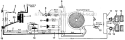 Page C Diagram and Parts List for 135-666-077 1985 MTD Lawn Tractor