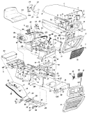 Part Location Diagram of 746-0511 MTD Throttle Control Wire