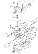 Page A Diagram and Parts List for 135-669-022 1985 MTD Lawn Tractor