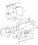 Part Location Diagram of 15364C MTD Grass Catcher Support Brkt.-R.H.