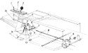 Page H Diagram and Parts List for 135-669-022 1985 MTD Lawn Tractor
