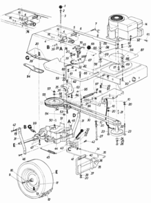 Part Location Diagram of 22550 MTD Bushing