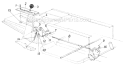 Page H Diagram and Parts List for 135-704-000 1985 MTD Lawn Tractor