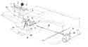 Page H Diagram and Parts List for 135-704-033 1985 MTD Lawn Tractor