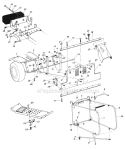 Part Location Diagram of 16330 MTD Fender Support Brkt.