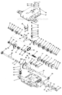 Page E Diagram and Parts List for 135-728-000 1985 MTD Lawn Tractor