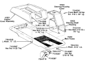 Page C Diagram and Parts List for 13504-8 1988 MTD Lawn Tractor