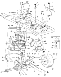 Page E Diagram and Parts List for 13513C 1986 MTD Lawn Tractor