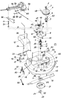 Part Location Diagram of 96-900 Walbro 30" R.D. Deck Ass'y. Comp.
