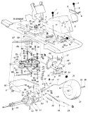 Page D Diagram and Parts List for 13514-7 1987 MTD Lawn Tractor