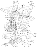 Page E Diagram and Parts List for 13518-7 1987 MTD Lawn Tractor