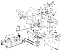 Page G Diagram and Parts List for 13518-7 1987 MTD Lawn Tractor